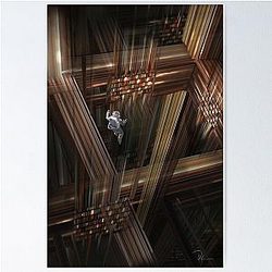 Interstellar Tesseract Poster