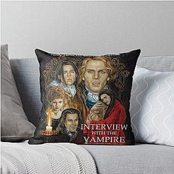 Interview with the Vampire Throw Pillow