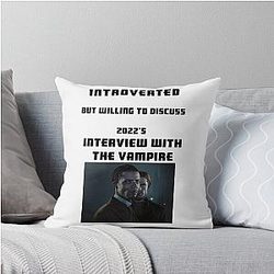 Interview with the Vampire Throw Pillow