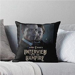 Anne Rice Interview with the Vampire Throw Pillow