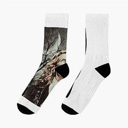 Bravery Strong Black Lion Court Interview Graphic Gift For Fan Unisex Socks