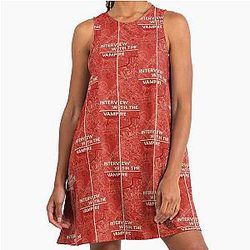 Interview with the Vampire Book A-Line Dress