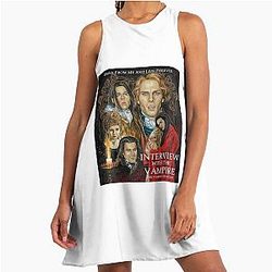 Bravery Strong Good Interview With The Vampire Tribute Gift A-Line Dress