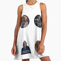 Lestat Interview with the Vampire Sticker Set T-Shirt A-Line Dress