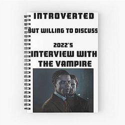Interview with the Vampire Spiral Notebook
