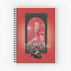 Interview with the Vampire Poster Spiral Notebook