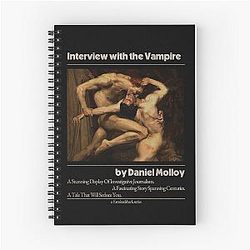 Interview with the Vampire Spiral Notebook