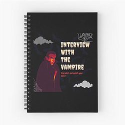 Interview with the Vampire Spiral Notebook