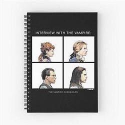 Interview with the Vampire Spiral Notebook