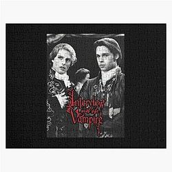 The Interview with Lestat and Louis Horror Tom Cruise Cute GIF Jigsaw Puzzle
