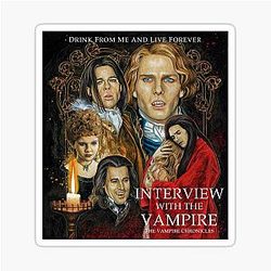 Interview with the Vampire tribute Sticker