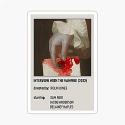 Interview with the Vampire Sticker