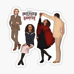 Anne Rice Interview with the Vampire Sticker