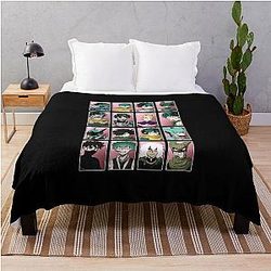Invincible Superhero Anime Style Throw Blanket