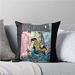 Invincible Throw Pillow