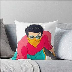 Invincible Throw Pillow