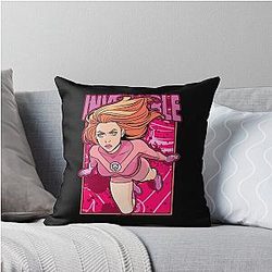 Atom Invictive Throw Pillow