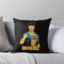 Invincible superhero Viltrum Throw Pillow