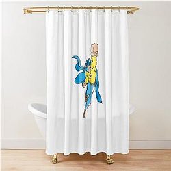 Invincible Comic Shower Curtain