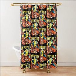 Invincible Mark Shower Curtain