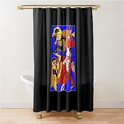 Invincible Art Shower Curtain