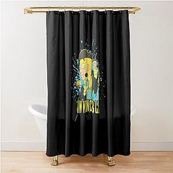 Invincible Superhero Shower Curtain
