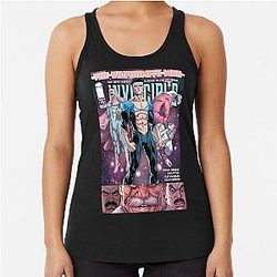 Invincible Comic Racerback Tank Top