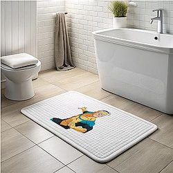 Invincible - Brutal Animated Action Invincible Bath Mats