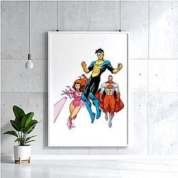 Invincible - Viltrumite Race Power Invincible Posters