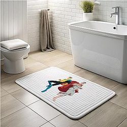Invincible LA 0102 - Adult animated superhero series on Amazon Invincible Bath Mats
