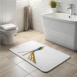 Invincible LA 0102 - Follows teenager Mark Grayson and his powers Invincible Bath Mats