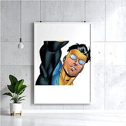 Invincible LA 0102 - Features the powerful and mysterious Omni Man Invincible Posters