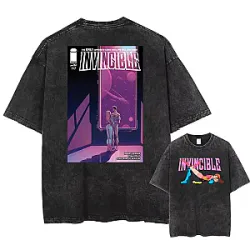 Washed New Arrival DTNK1404 Invincible T-Shirts