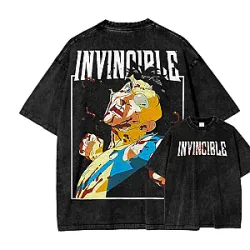 Shut Down DTNK1404 Washed Invincible T-Shirts