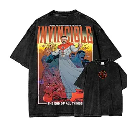 The End Off All Things DTNK1404 Washed Invincible T-Shirts