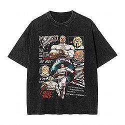 Conquest All DTNK1404 Washed Invincible T-Shirts