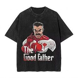 The Good Father DTNK1404 Washed Invincible T-Shirts