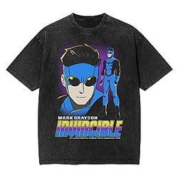 Invincible Mark Grayson TTPM2004 Invincible Washed T-Shirts