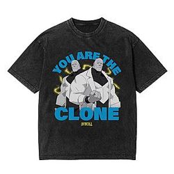 You Are The Clone TTPM2004 Invincible Washed T-Shirts