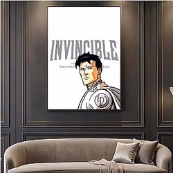 Hero In White New Arrival DTNK2104 Invincible Posters