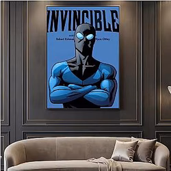 New Arrival Hero Design DTNK2104 Invincible Posters