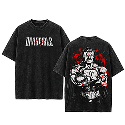 Omni Man Invincible Washed T-Shirt NTT0409 Invincible T-Shirts