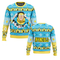 Invincible Mark Grayson Ugly Christmas Sweater NTT0810 Invincible Sweatshirts