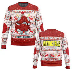 Omni-Man Merry Thiccmas Ugly Christmas Sweater NTT0810 Invincible Sweatshirts