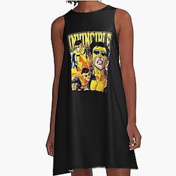 Retro Invincible A Line Dress