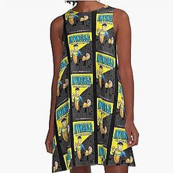 Invincible Cover A Line Dress
