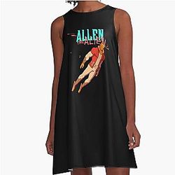 Allen The Invincible A-Line Dress
