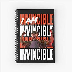 Boris I am Invincible Spiral Notebook