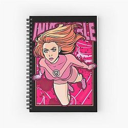 Invincible Atom Eve Spiral Notebook