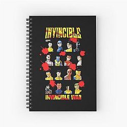 Invincible Variant Spiral Notebook